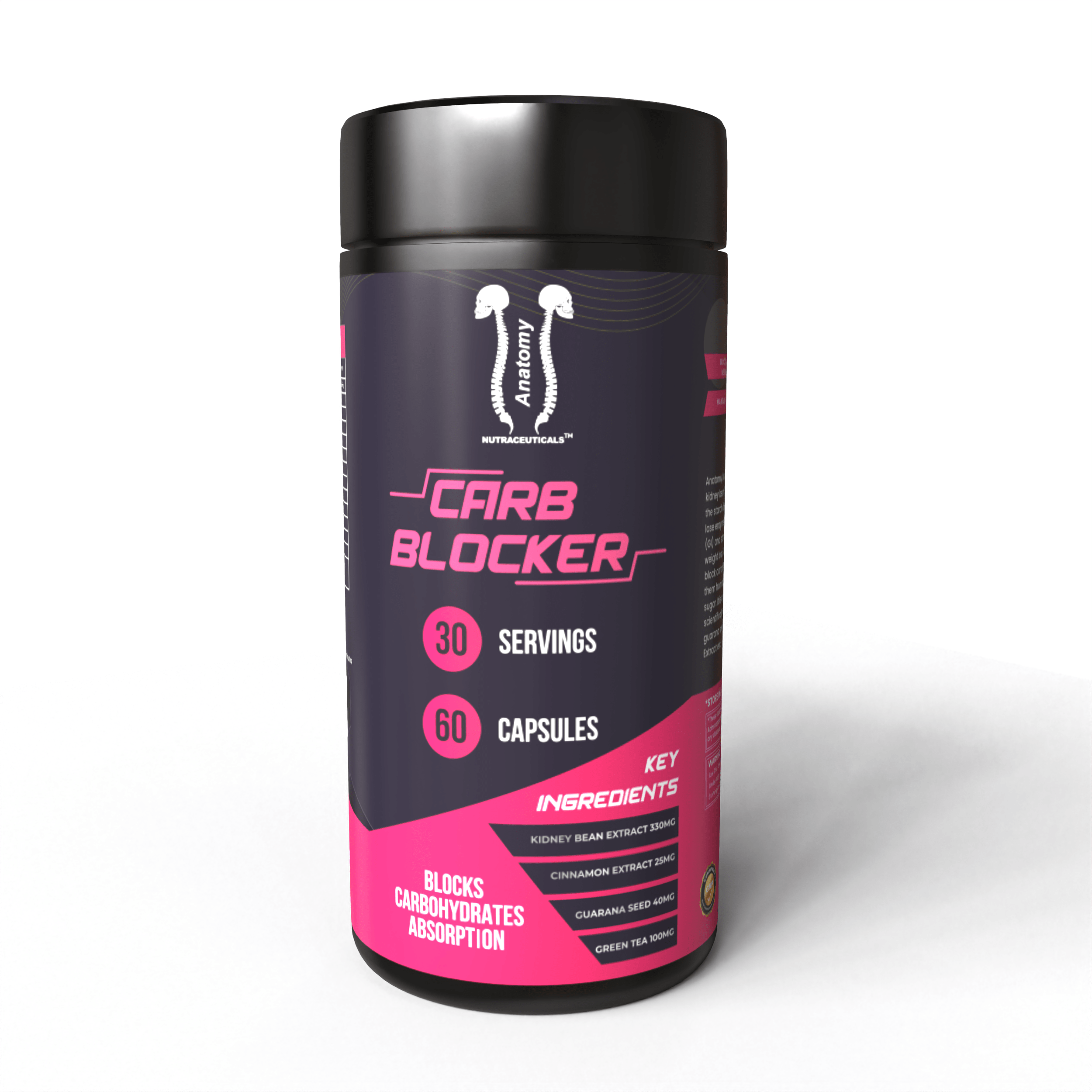 Anatomy Carb Blocker Capsules (60 Capsules)
