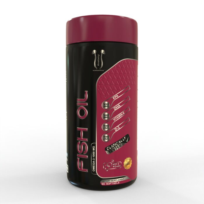 Anatomy Omega 3 Fish Oil Capsules (1000mg, 90 Softgels)