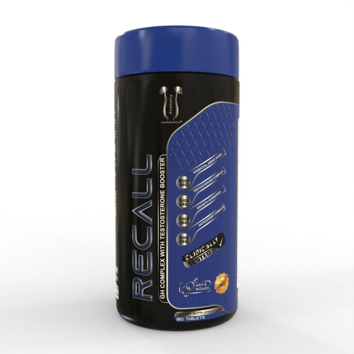 Anatomy Recall GH Testosterone Booster Tablets (180 Tablets)