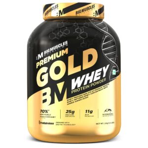 bigmuscles nutrition premium gold whey 2kg